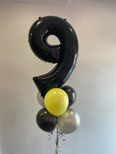 Load image into Gallery viewer, 34" Number with 6 Balloon Bouquet