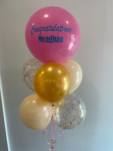 Load image into Gallery viewer, 17" Personal Message Balloon Bouquet