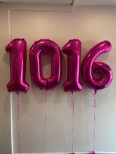 Load image into Gallery viewer, 34" Number Balloons