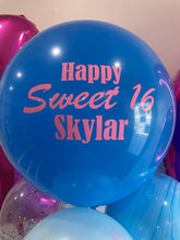 Load image into Gallery viewer, 17" Personal Message Balloon Bouquet