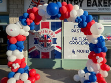 Load image into Gallery viewer, Deluxe Balloon Arch with Logo or Personal Message