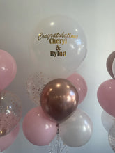 Load image into Gallery viewer, 17" Personal Message Balloon Bouquet
