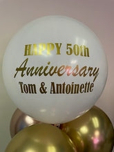 Load image into Gallery viewer, 17" Personal Message Balloon Bouquet