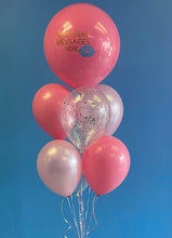 Load image into Gallery viewer, 17" Personal Message Balloon Bouquet