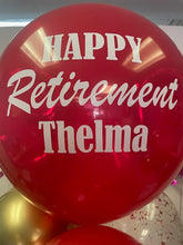 Load image into Gallery viewer, 17" Personal Message Balloon Bouquet