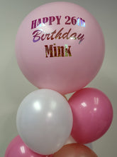 Load image into Gallery viewer, 24” Personal Message Balloon Bouquet