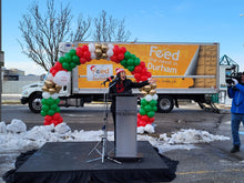 Load image into Gallery viewer, Deluxe Balloon Arch with Logo or Personal Message