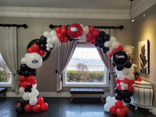 Load image into Gallery viewer, Deluxe Balloon Arch with Logo or Personal Message