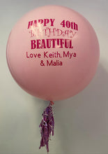 Load image into Gallery viewer, 3ft Personal Message Balloon