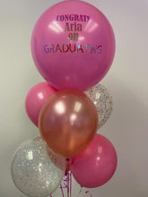 Load image into Gallery viewer, 17" Personal Message Balloon Bouquet