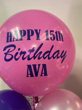 Load image into Gallery viewer, 17" Personal Message Balloon Bouquet