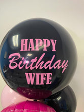 Load image into Gallery viewer, 17" Personal Message Balloon Bouquet