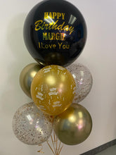 Load image into Gallery viewer, 17" Personal Message Balloon Bouquet