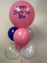 Load image into Gallery viewer, 17" Personal Message Balloon Bouquet