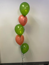 Load image into Gallery viewer, Staggered 5 Balloon Bouquet