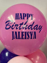 Load image into Gallery viewer, 17" Personal Message Balloon Bouquet
