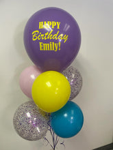 Load image into Gallery viewer, 17" Personal Message Balloon Bouquet
