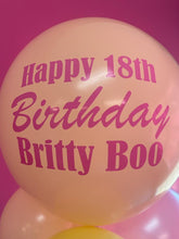 Load image into Gallery viewer, 17" Personal Message Balloon Bouquet
