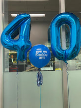 Load image into Gallery viewer, 34" Number Balloons