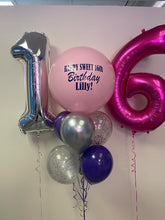 Load image into Gallery viewer, 24” Personal Message Balloon Bouquet
