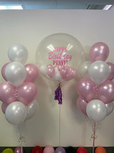 Load image into Gallery viewer, 3ft Clear Personal Message Balloon with 5” Balloons