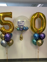 Load image into Gallery viewer, 3ft Clear Personal Message Balloon with 5” Balloons