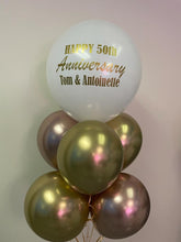 Load image into Gallery viewer, 17" Personal Message Balloon Bouquet