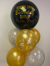 Load image into Gallery viewer, 17" Personal Message Balloon Bouquet