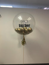 Load image into Gallery viewer, 3ft Clear Personal Message Balloon with 5” Balloons