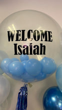 Load image into Gallery viewer, 3ft Clear Personal Message Balloon with 5” Balloons