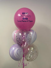 Load image into Gallery viewer, 17" Personal Message Balloon Bouquet