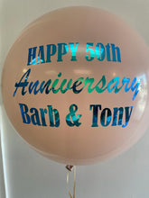 Load image into Gallery viewer, 17" Personal Message Balloon Bouquet