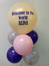 Load image into Gallery viewer, 17" Personal Message Balloon Bouquet