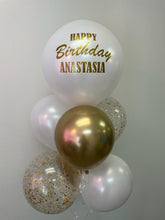 Load image into Gallery viewer, 17" Personal Message Balloon Bouquet