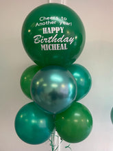 Load image into Gallery viewer, 17" Personal Message Balloon Bouquet