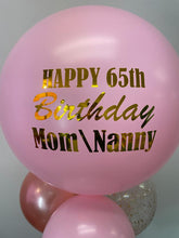 Load image into Gallery viewer, 17" Personal Message Balloon Bouquet