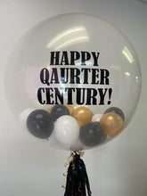 Load image into Gallery viewer, 3ft Clear Personal Message Balloon with 5” Balloons