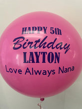 Load image into Gallery viewer, 17" Personal Message Balloon