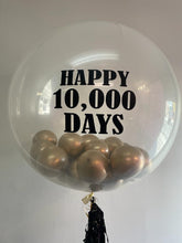Load image into Gallery viewer, 3ft Clear Personal Message Balloon with 5” Balloons