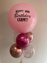Load image into Gallery viewer, 24” Personal Message Balloon Bouquet