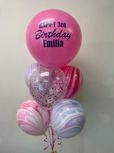 Load image into Gallery viewer, 17" Personal Message Balloon Bouquet