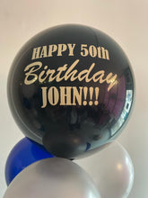 Load image into Gallery viewer, 17" Personal Message Balloon Bouquet