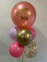 Load image into Gallery viewer, 17" Personal Message Balloon Bouquet