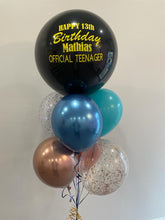 Load image into Gallery viewer, 17" Personal Message Balloon Bouquet