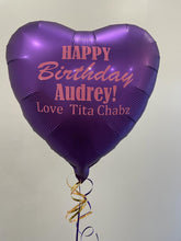 Load image into Gallery viewer, 18" Personal Message Foil Balloon
