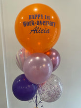Load image into Gallery viewer, 17" Personal Message Balloon Bouquet