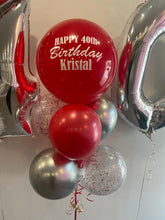 Load image into Gallery viewer, 17" Personal Message Balloon Bouquet