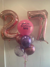 Load image into Gallery viewer, 17" Personal Message Balloon Bouquet