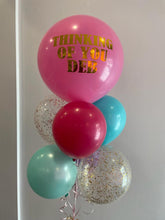 Load image into Gallery viewer, 17" Personal Message Balloon Bouquet