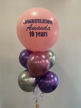 Load image into Gallery viewer, 17" Personal Message Balloon Bouquet